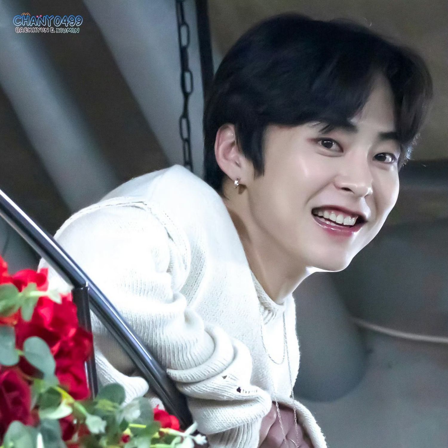 Xiumin (EXO)粉絲拍下的瞬間