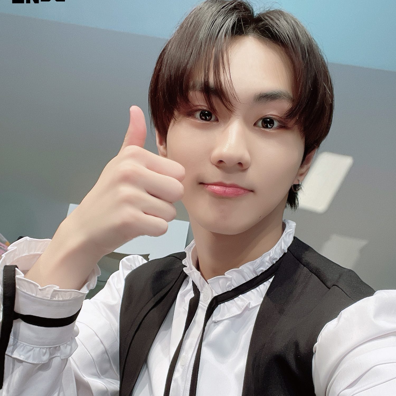 Recent activity shot of Jungwon (ENHYPEN)