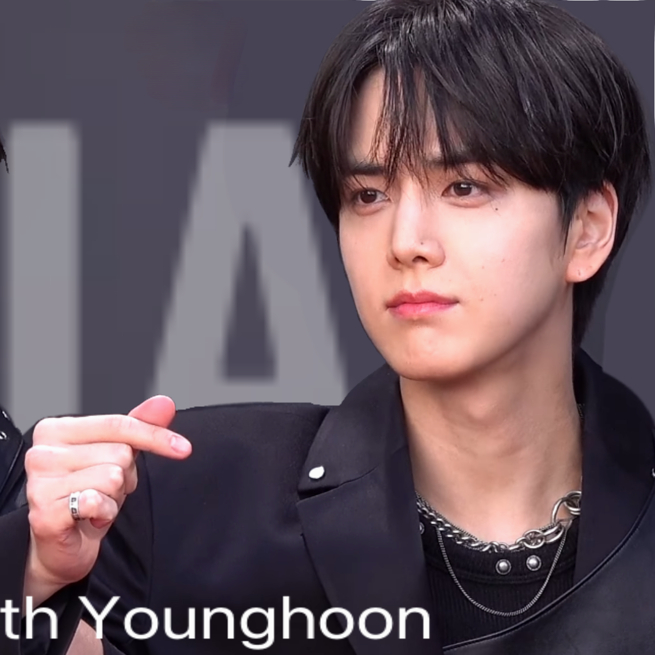 Recent activity shot of Hyunjae (THE BOYZ)