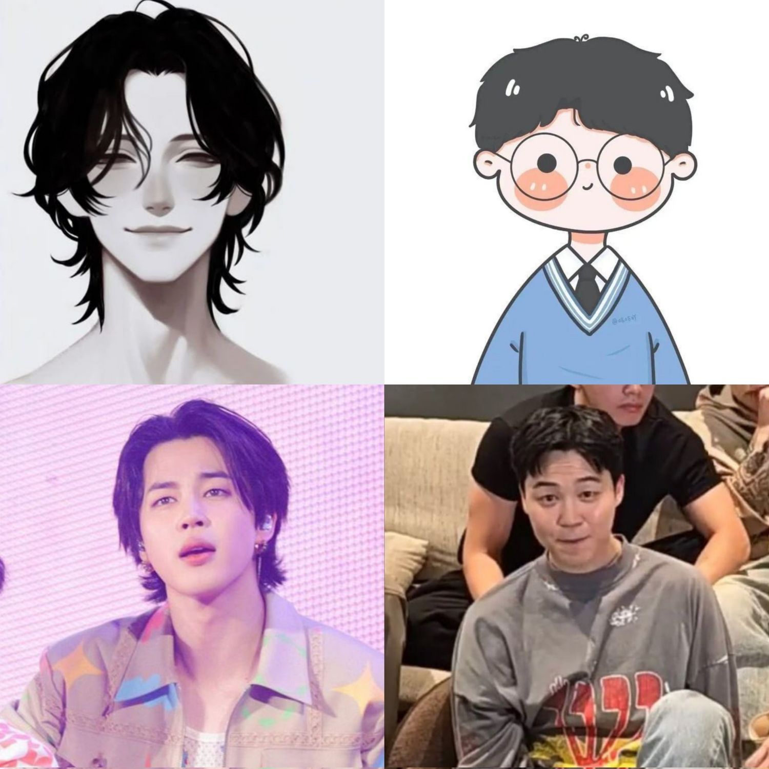 A moment captured by Jimin (BTS)'s fan