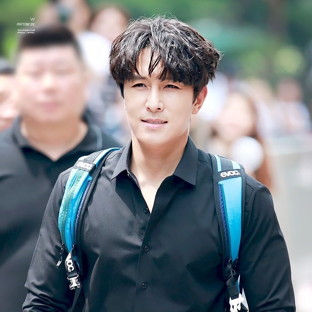 Recent activity shot of Kim Dongwan (SHINHWA)