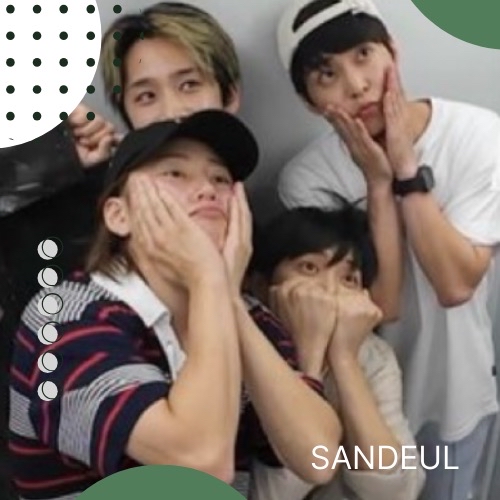 Behind-the-scenes cut of Sandeul (B1A4)