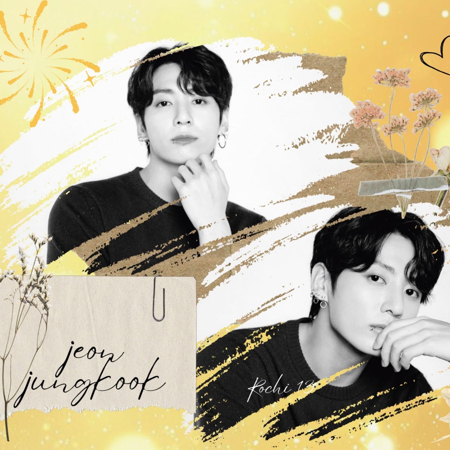 Foto aktivitas terbaru Jungkook (BTS)