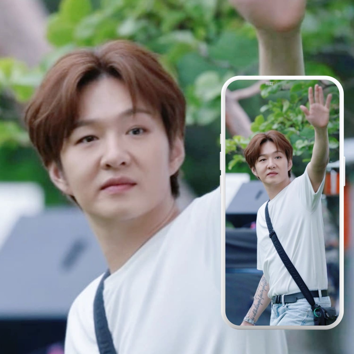 Recent activity shot of Lee Changsub (BTOB)