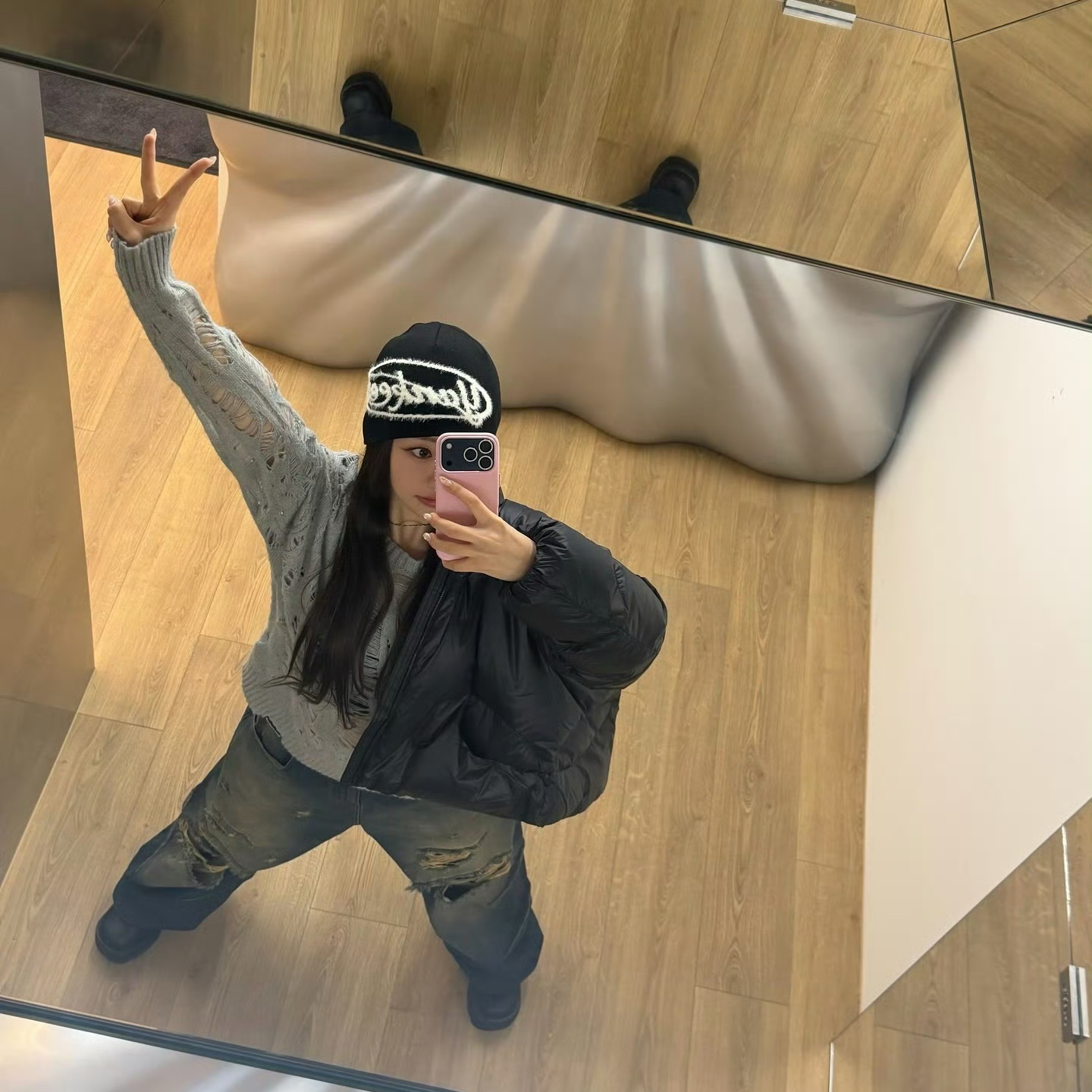 A moment captured by Julie (KISS OF LIFE)'s fan