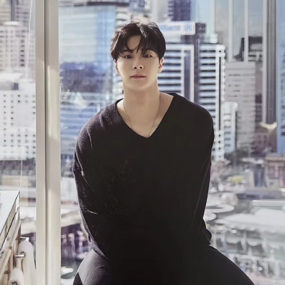 Recent activity shot of Moonbin (ASTRO)