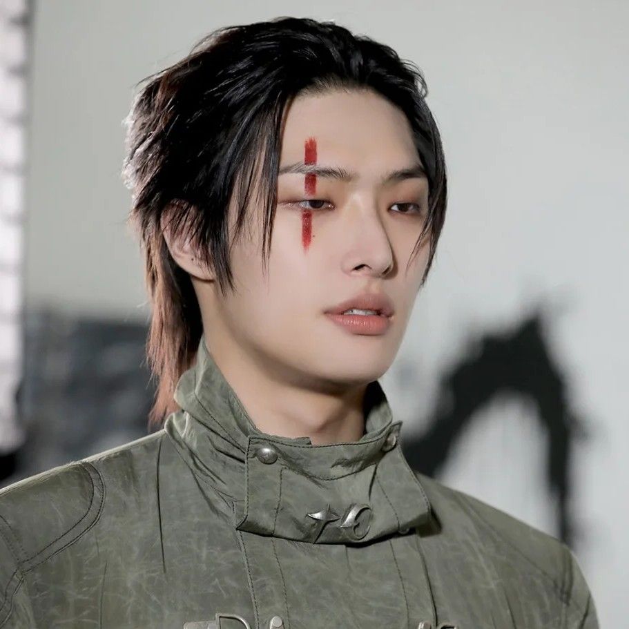 Recent activity shot of Mingi (ATEEZ)