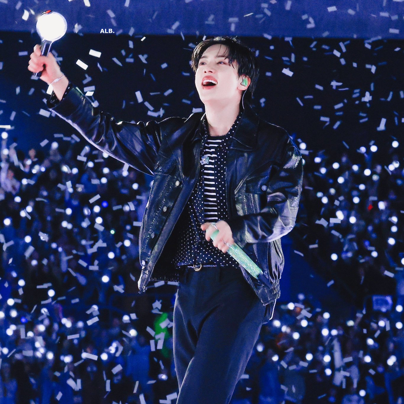 A moment captured by Jin (BTS)'s fan