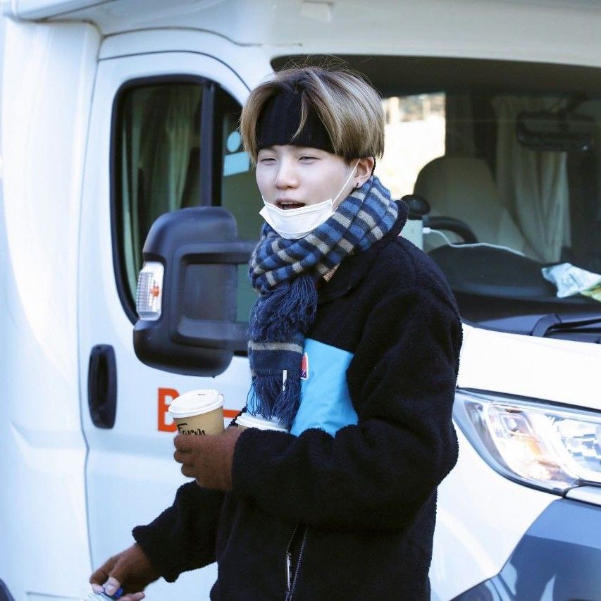 SUGA (防彈少年團)粉絲拍下的瞬間