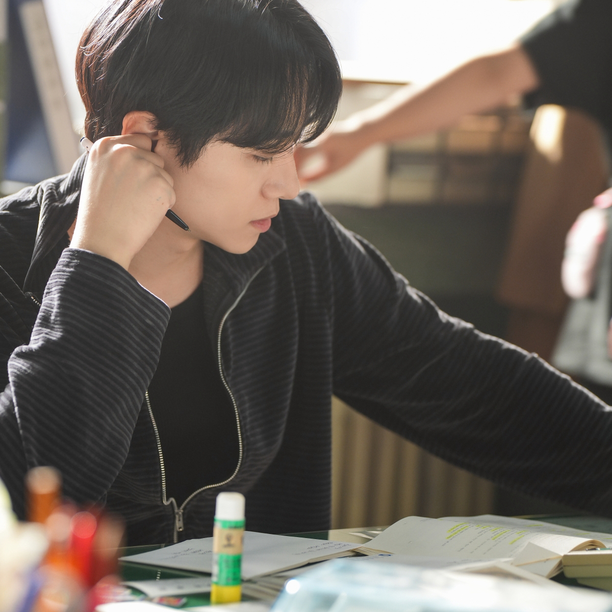 A moment captured by Junho (2PM)'s fan