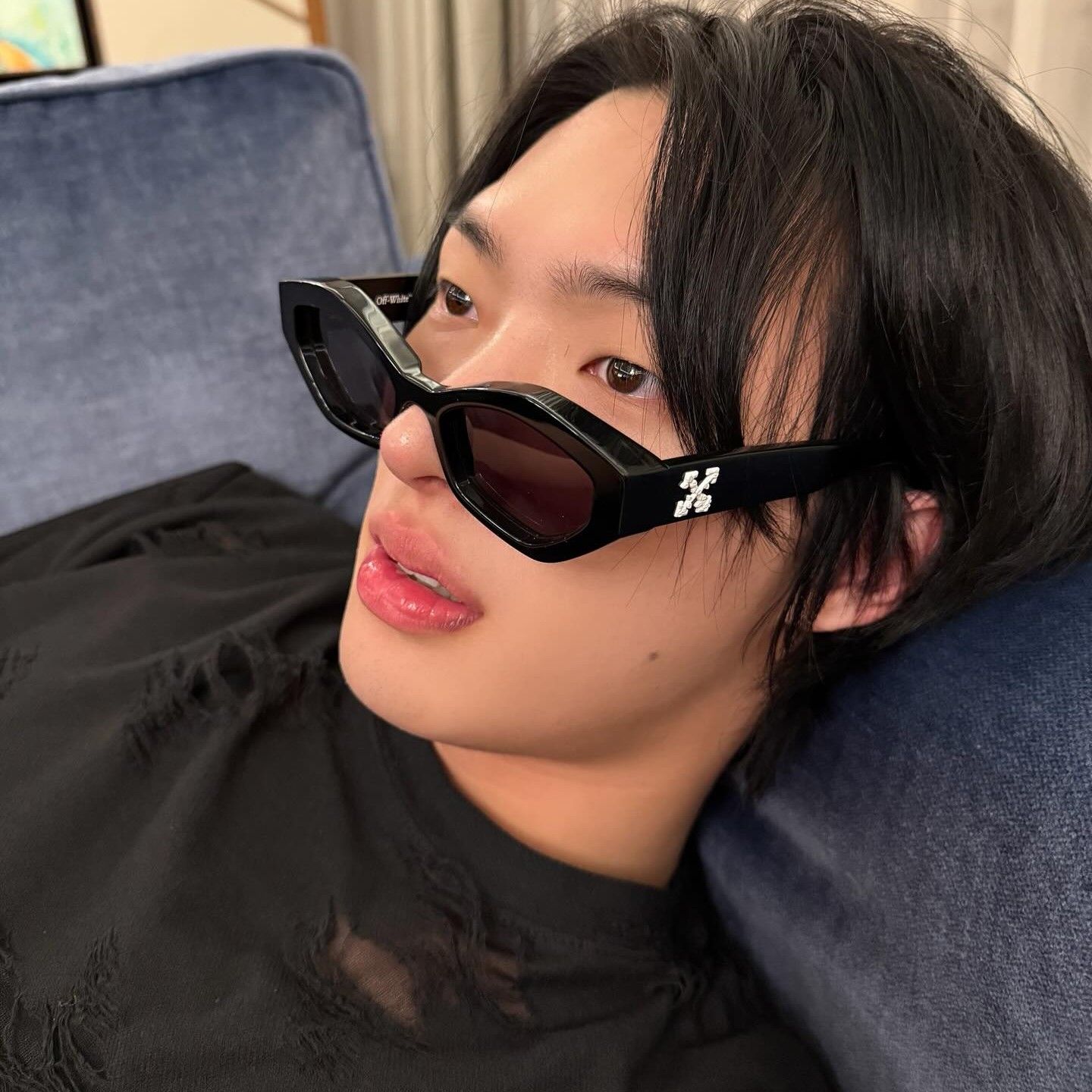 A moment captured by Mingi (ATEEZ)'s fan