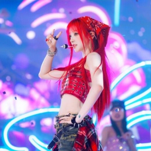 Recent activity shot of Yuqi (i-dle)