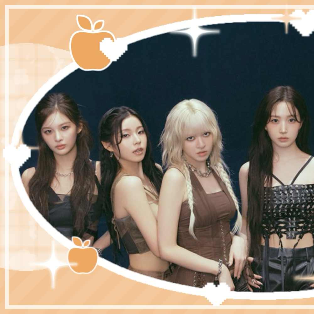 Recent activity shot of NMIXX