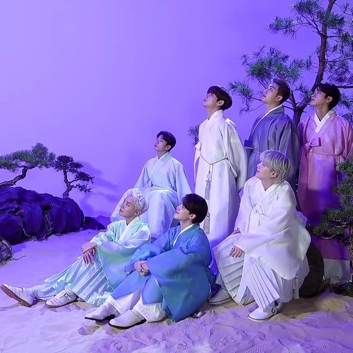 A moment captured by BTS's fan