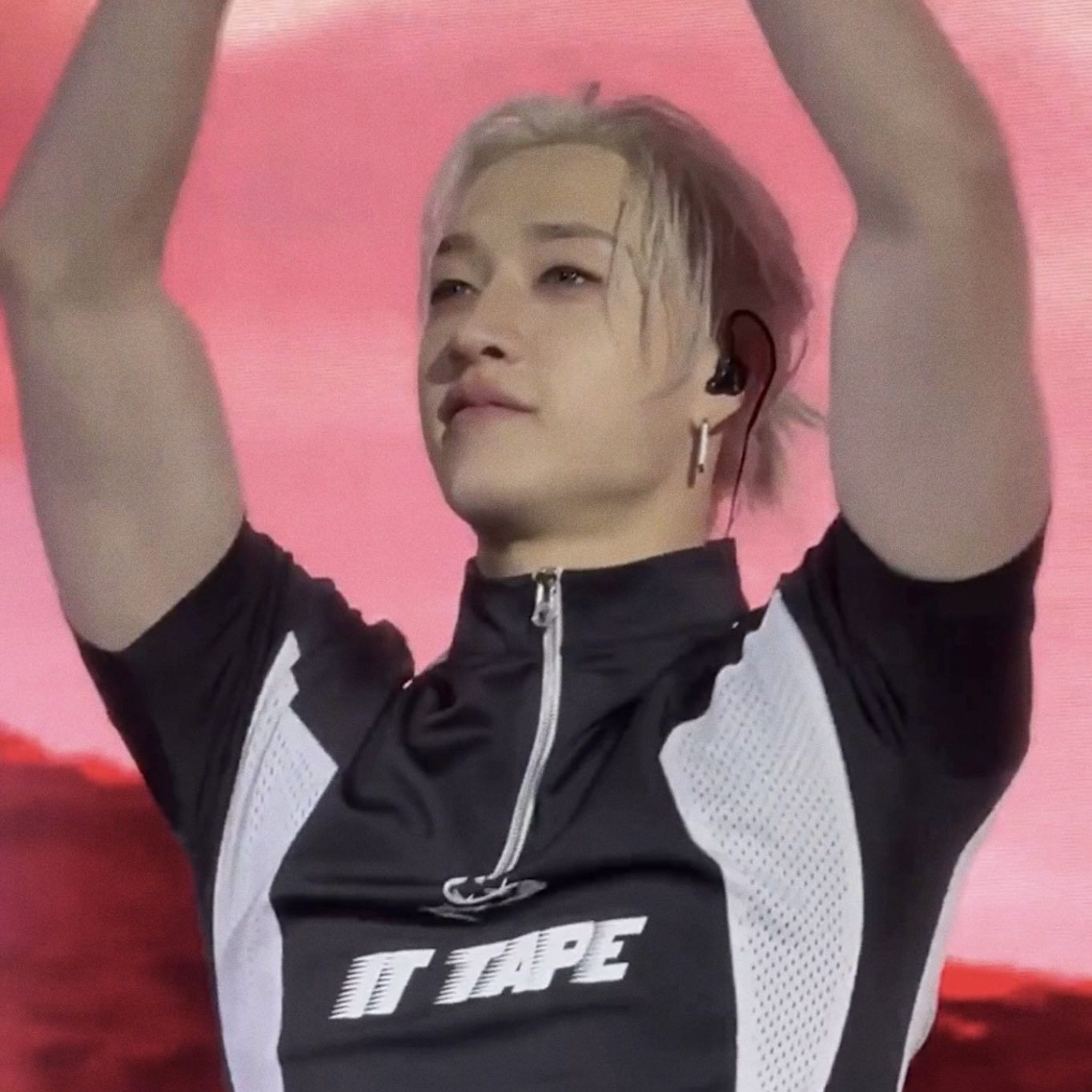 Recent activity shot of Bang Chan (Stray Kids)