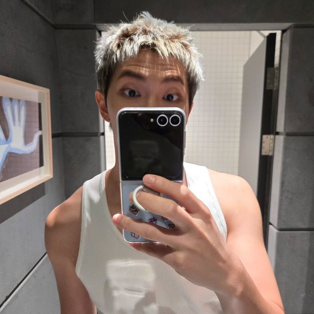 A moment captured by RM (BTS)'s fan