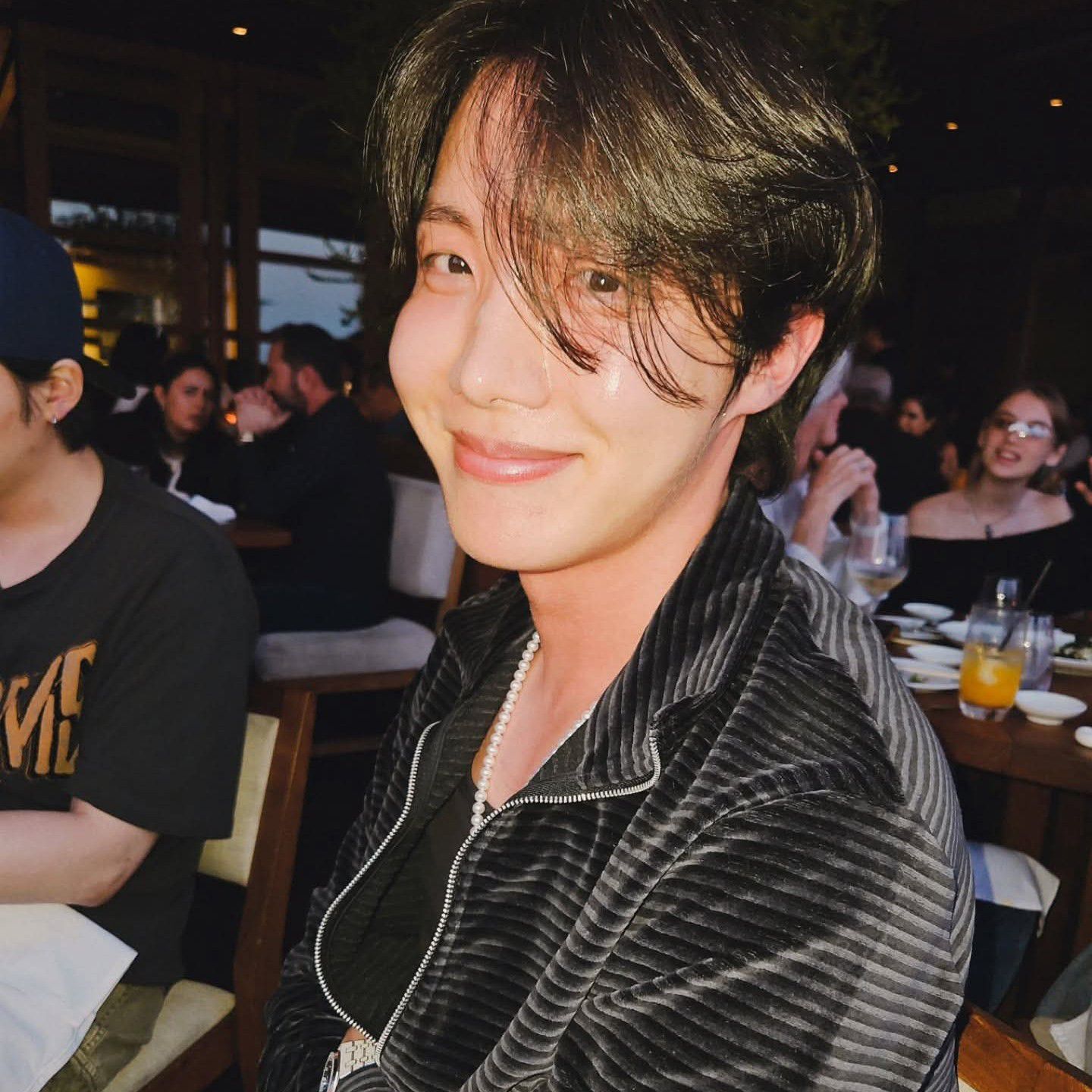 A moment captured by j-hope (BTS)'s fan