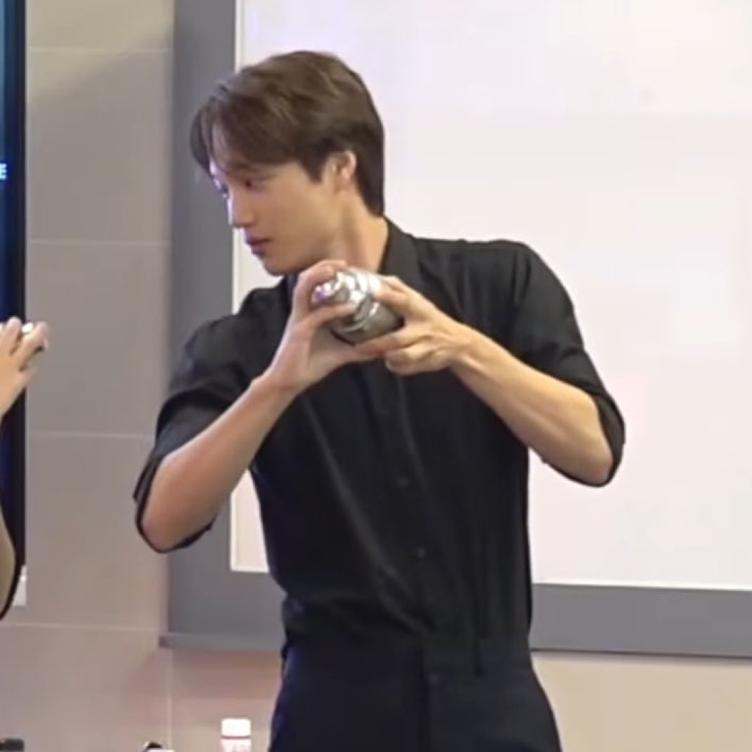 Recent activity shot of Kai (EXO)