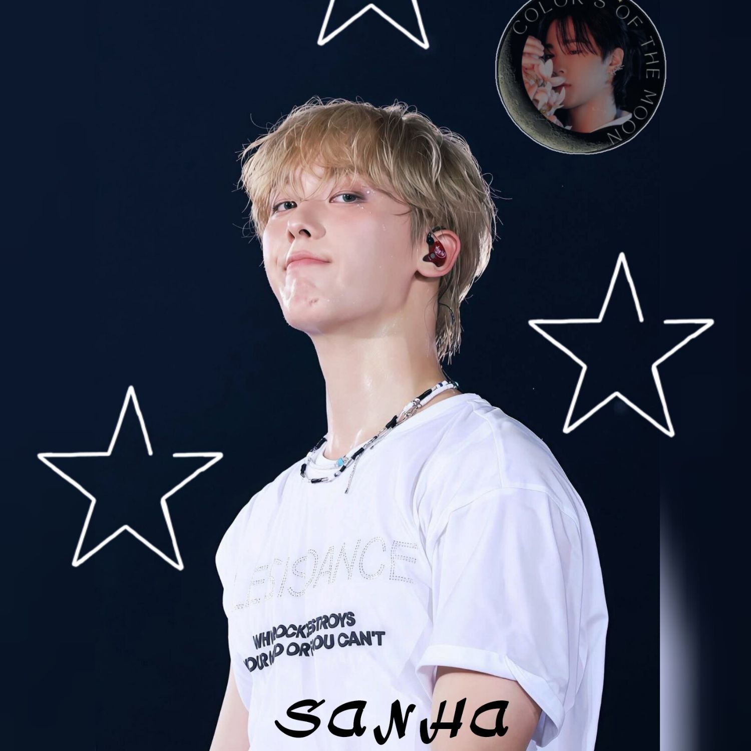 Recent activity shot of Sanha (ASTRO)