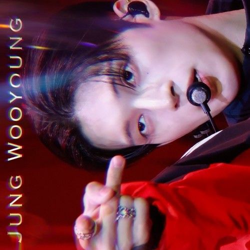 Recent activity shot of Wooyoung (ATEEZ)