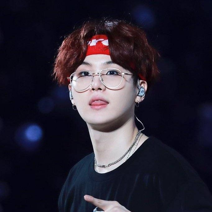 A moment captured by SUGA (BTS)'s fan