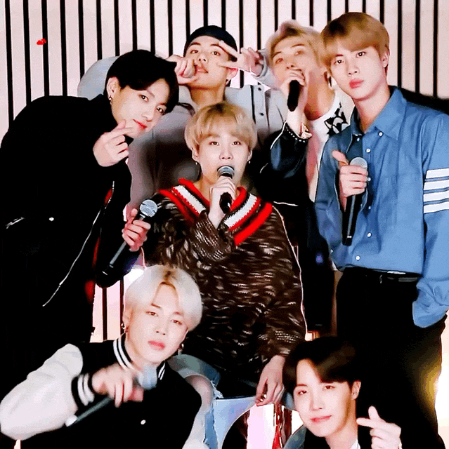 Recent activity shot of BTS