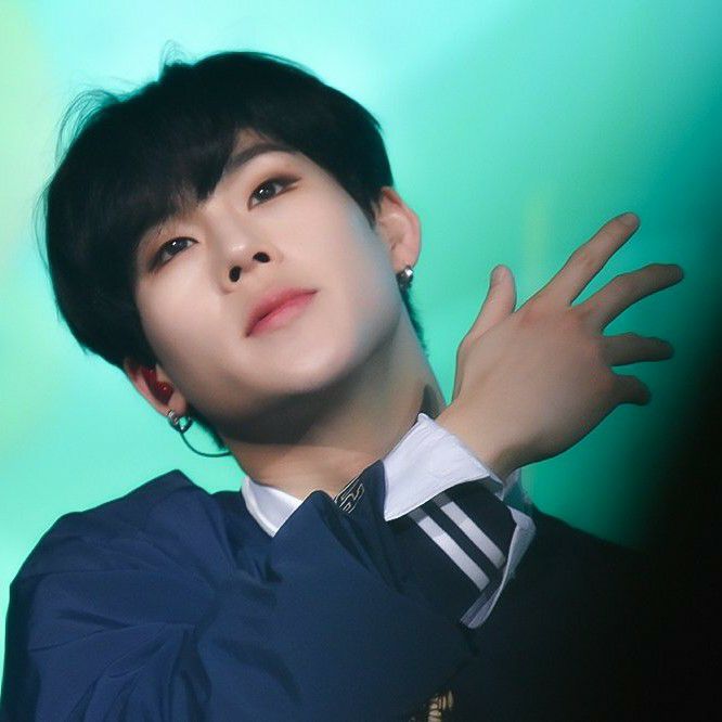Recent activity shot of Joohoney (MONSTA X)