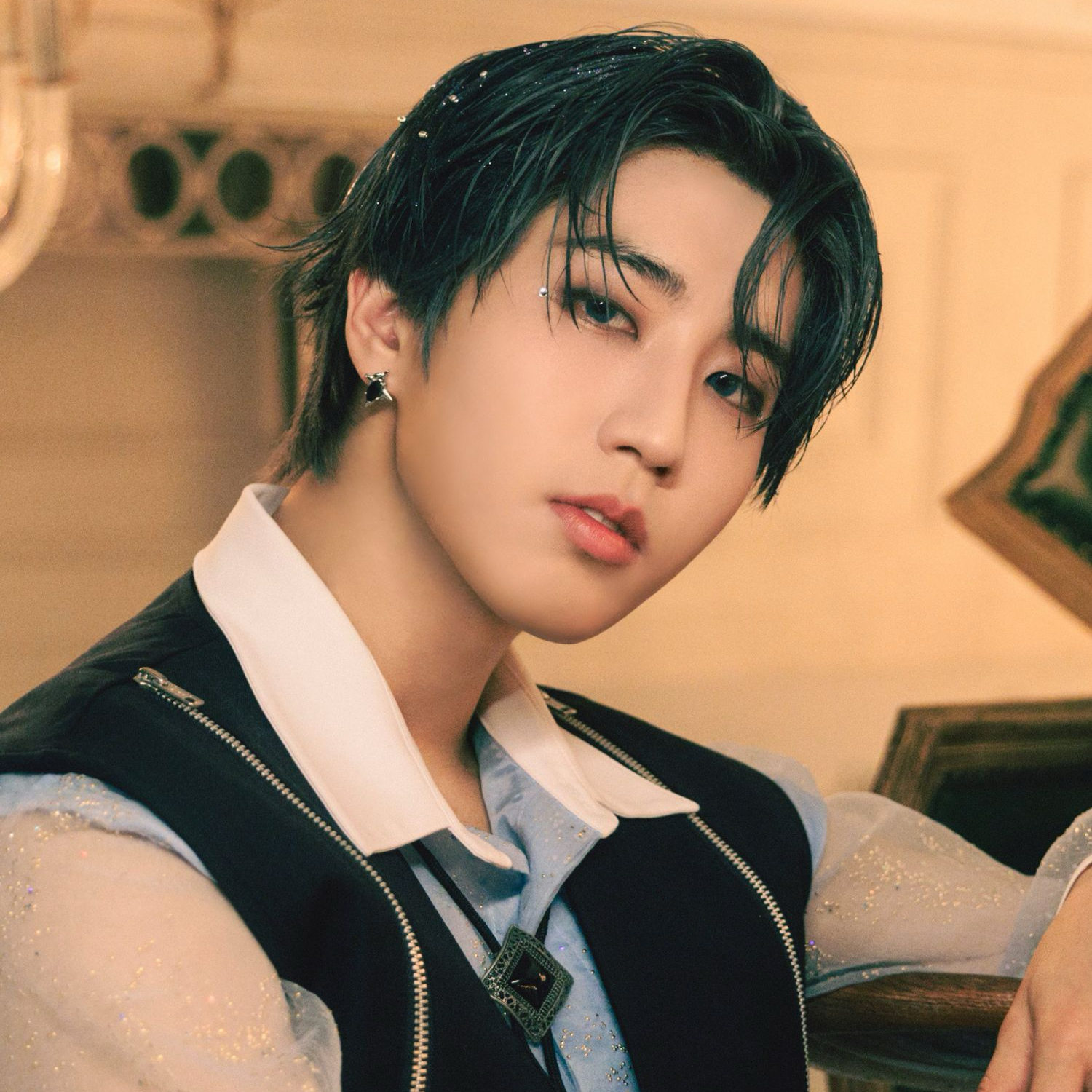 Recent activity shot of HAN (Stray Kids)