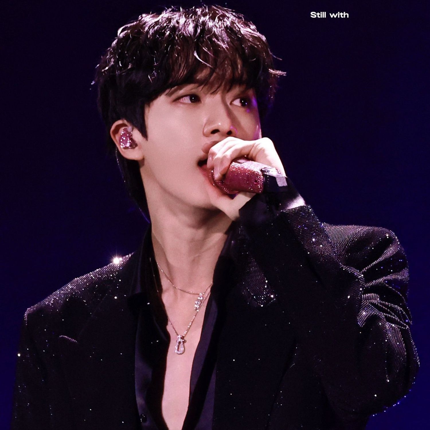 A moment captured by Jin (BTS)'s fan