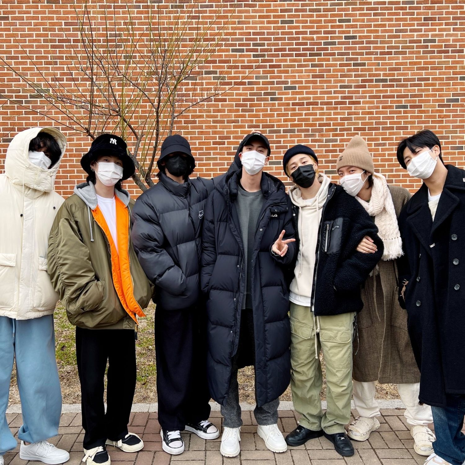 A moment captured by BTS's fan
