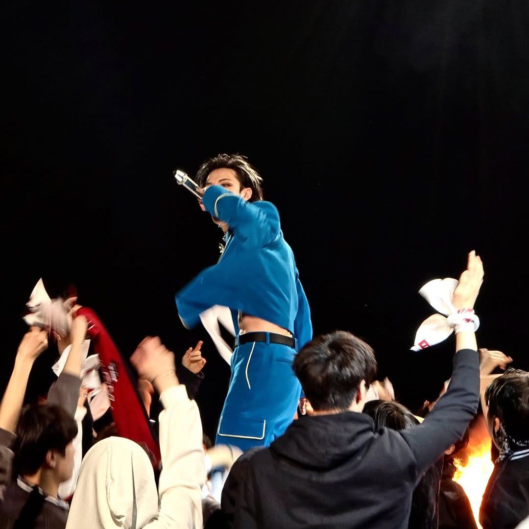 Recent activity shot of Bang Chan (Stray Kids)