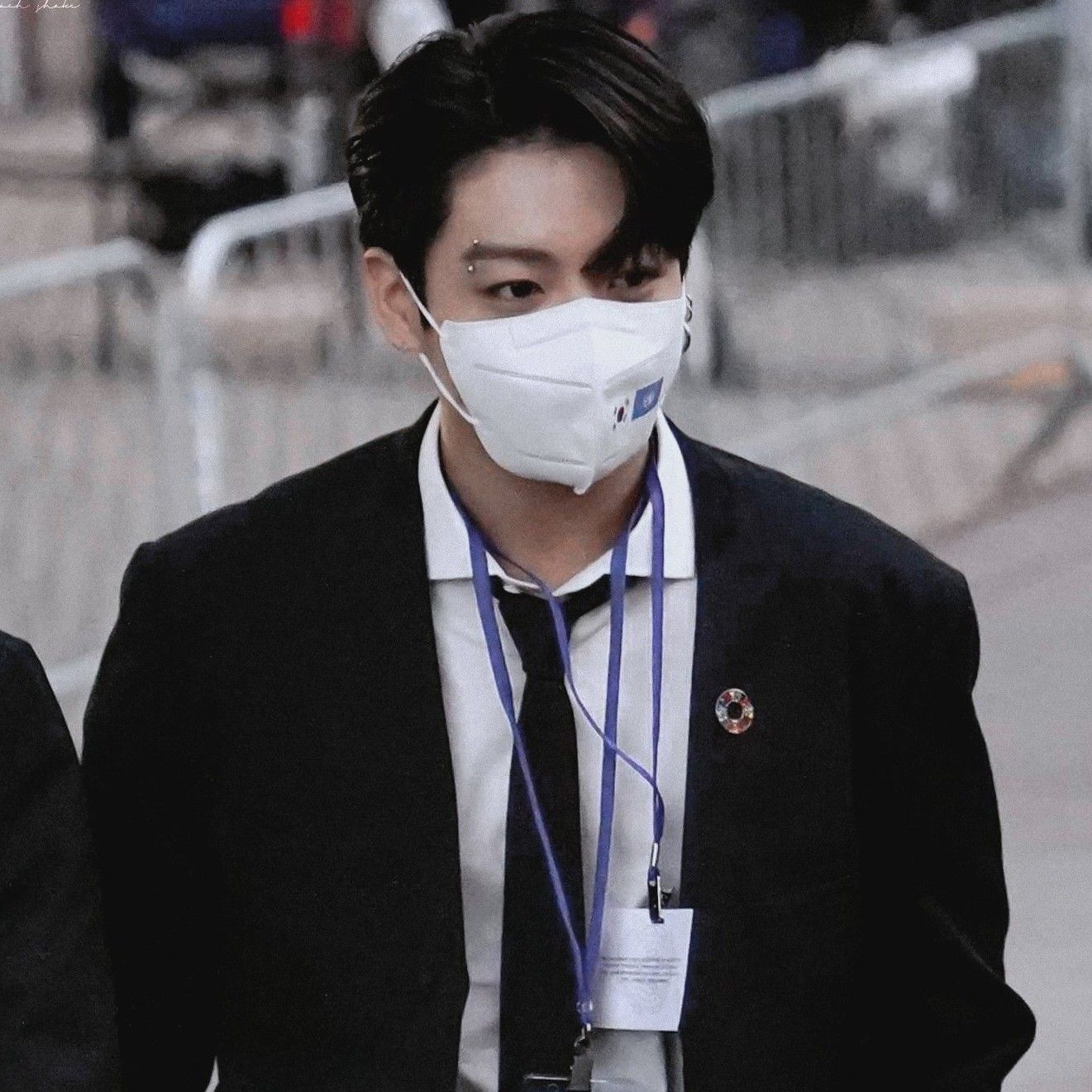 A moment captured by Jungkook (BTS)'s fan