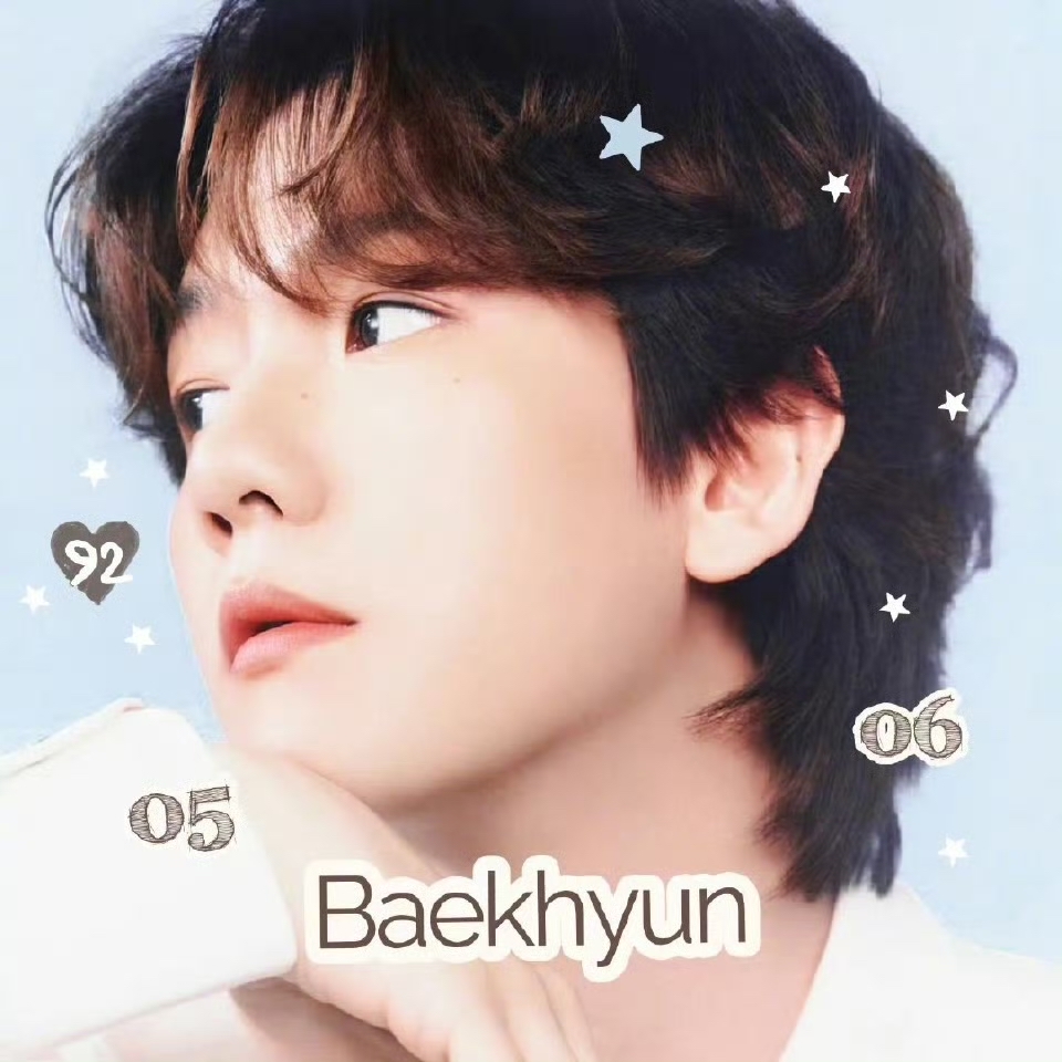 Behind-the-scenes cut of Baekhyun (EXO)