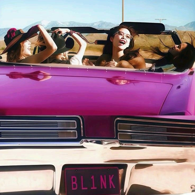 A moment captured by BLACKPINK's fan