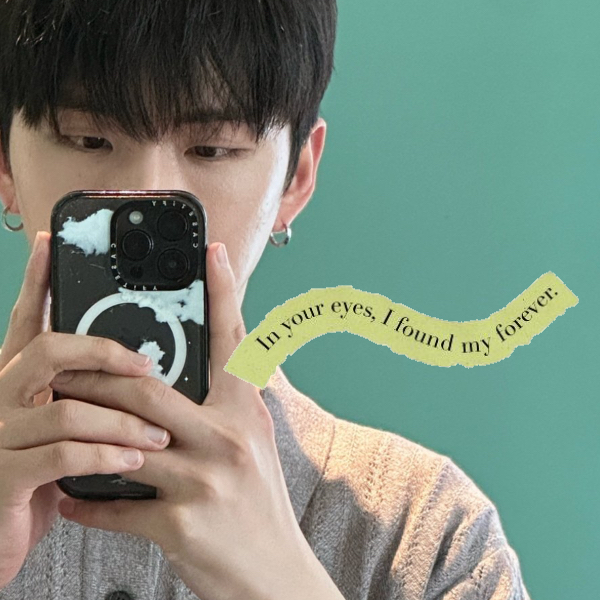 A moment captured by Kihyun (MONSTA X)'s fan