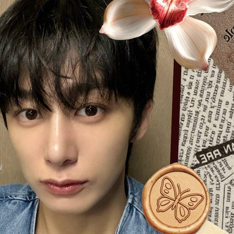 A moment captured by Hyungwon (MONSTA X)'s fan