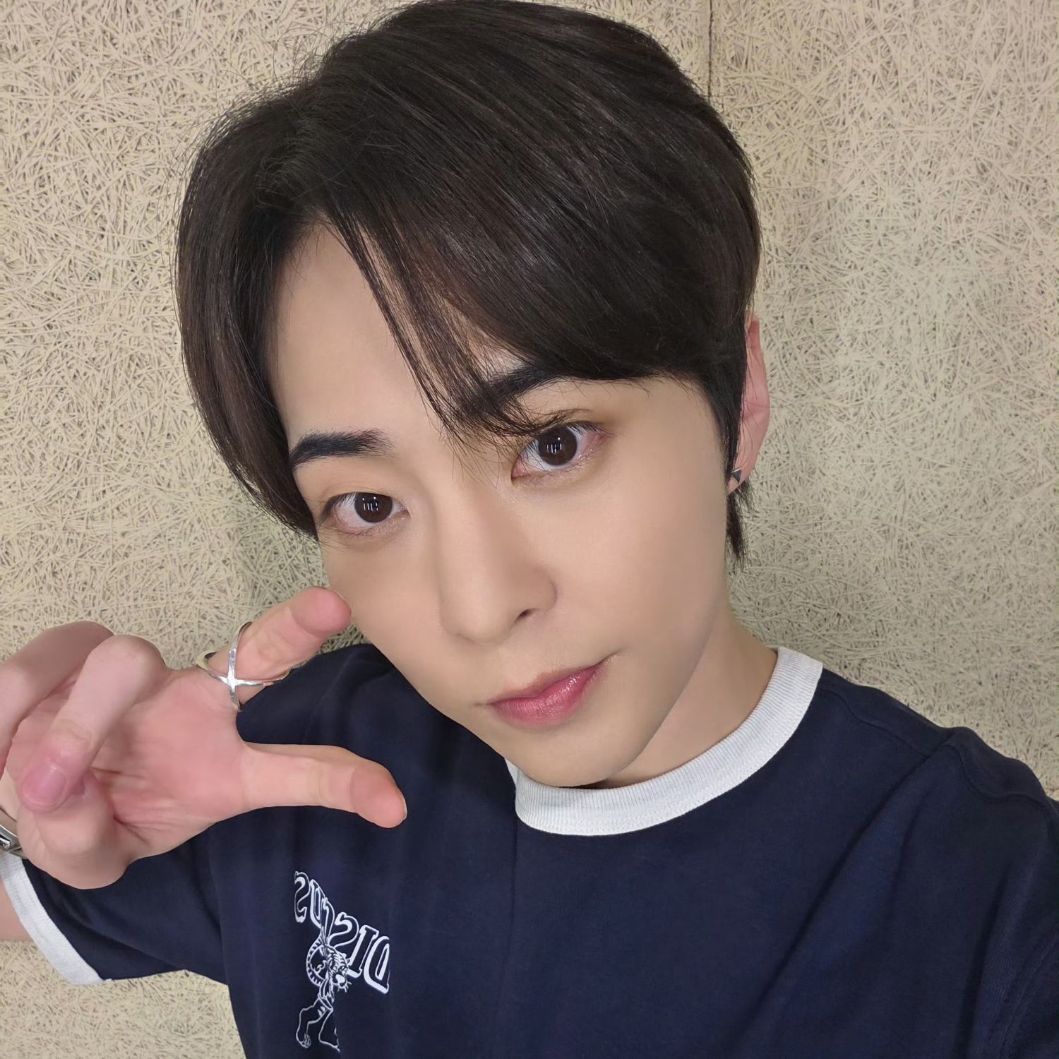 A moment captured by Xiumin (EXO)'s fan