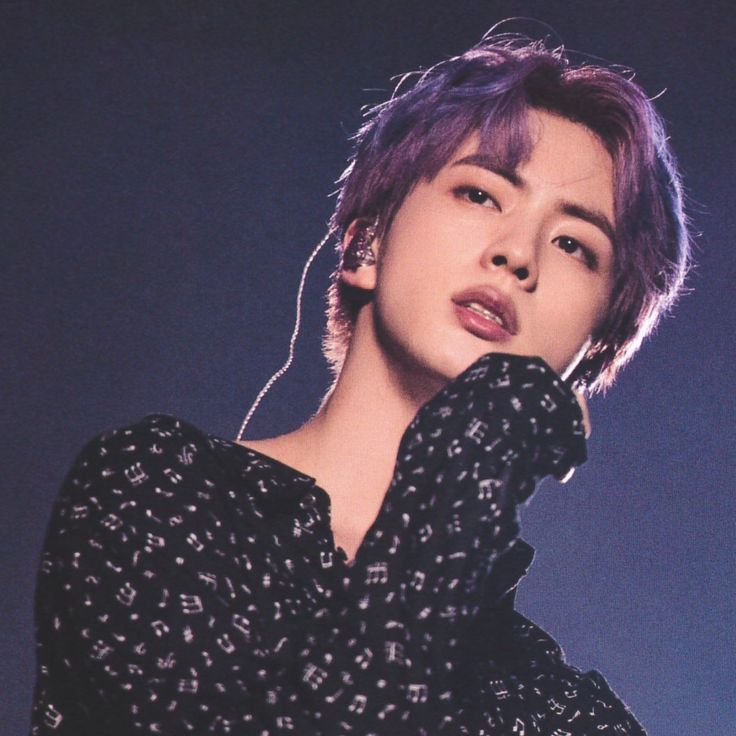 Recent activity shot of Jin (BTS)