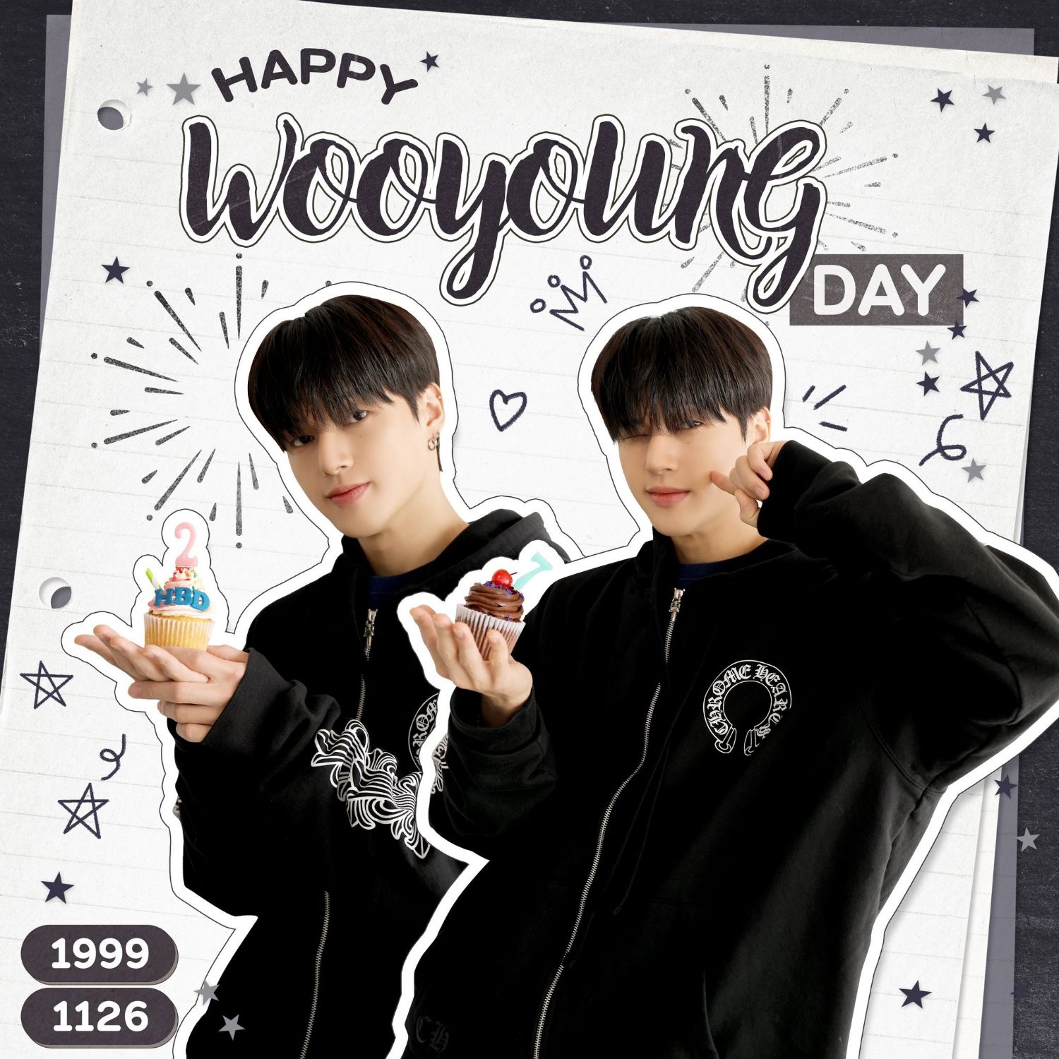 Behind-the-scenes cut of Wooyoung (ATEEZ)