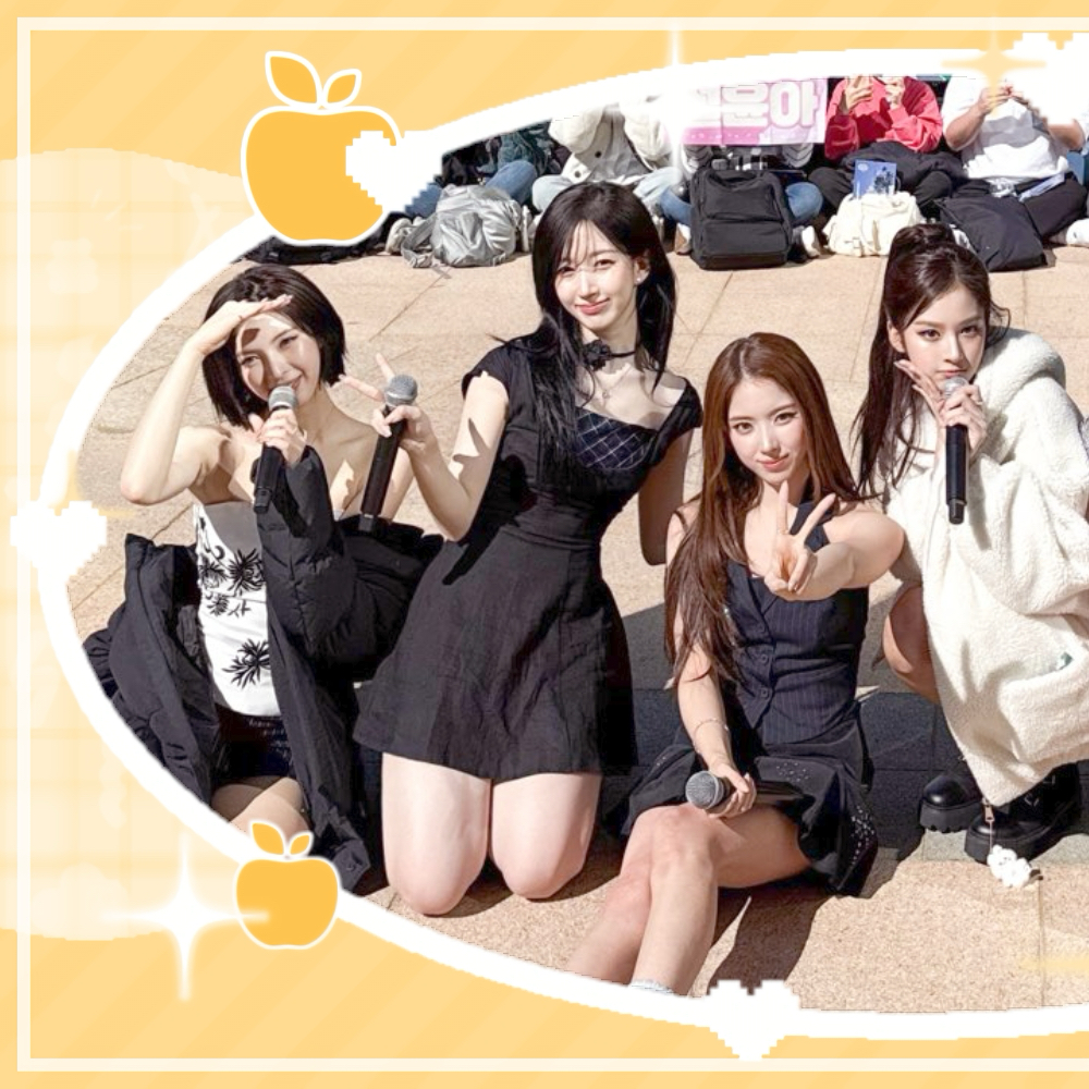 Behind-the-scenes cut of NMIXX