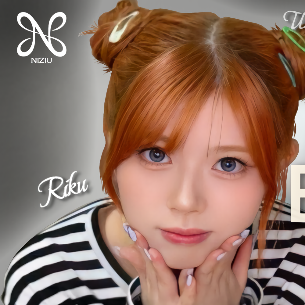 Behind-the-scenes cut of Riku (NiziU)
