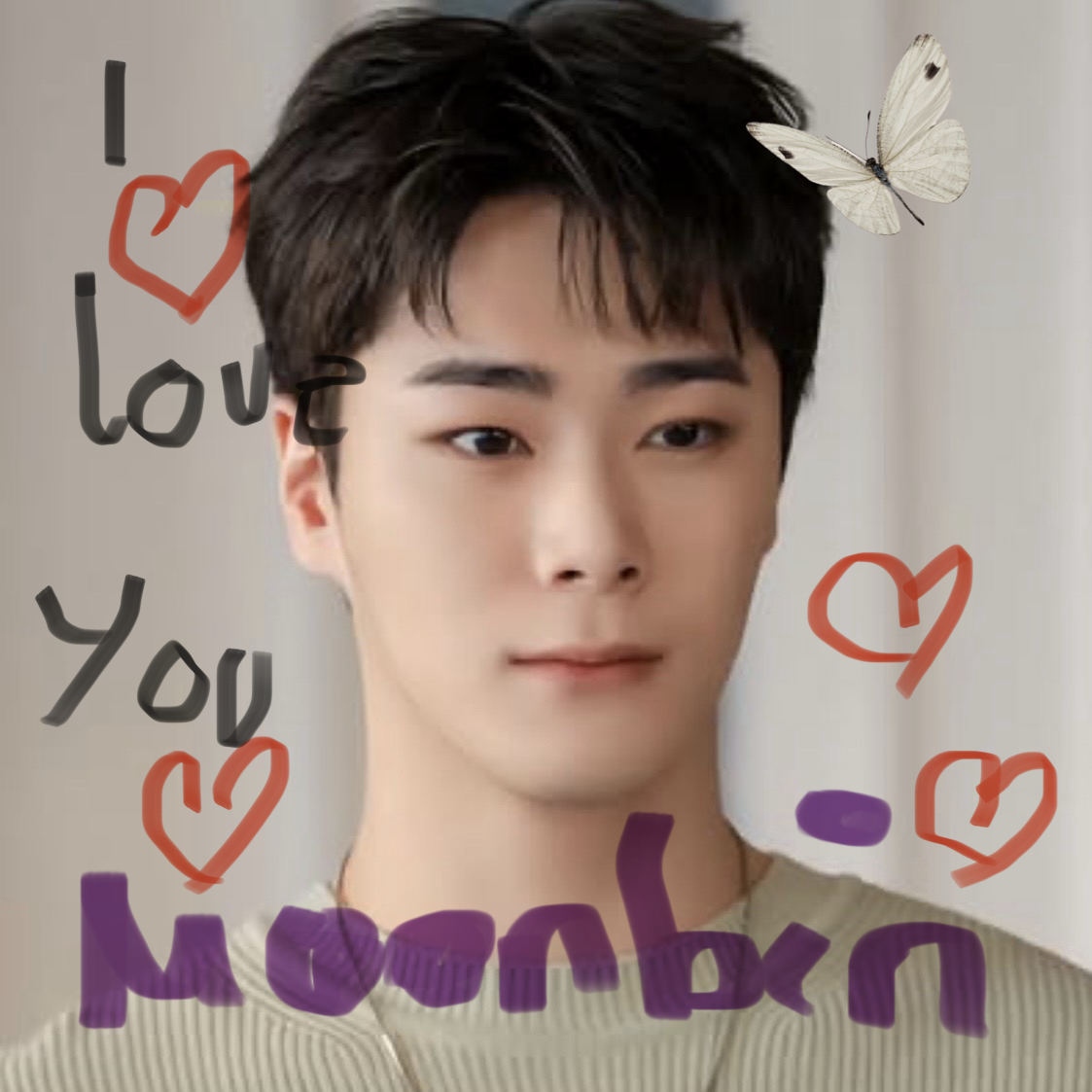 A moment captured by Moonbin (ASTRO)'s fan