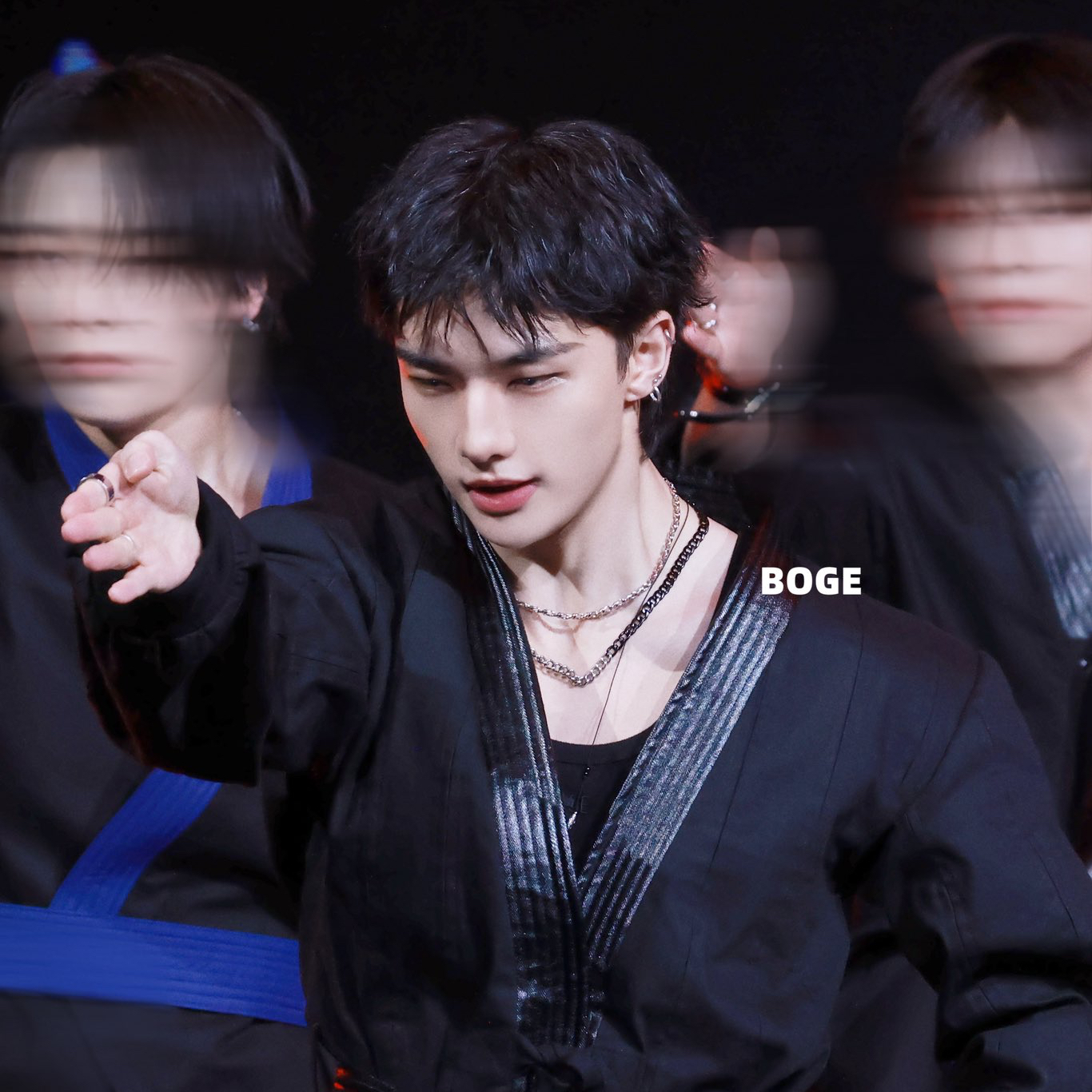 Behind-the-scenes cut of Hyunjin (Stray Kids)