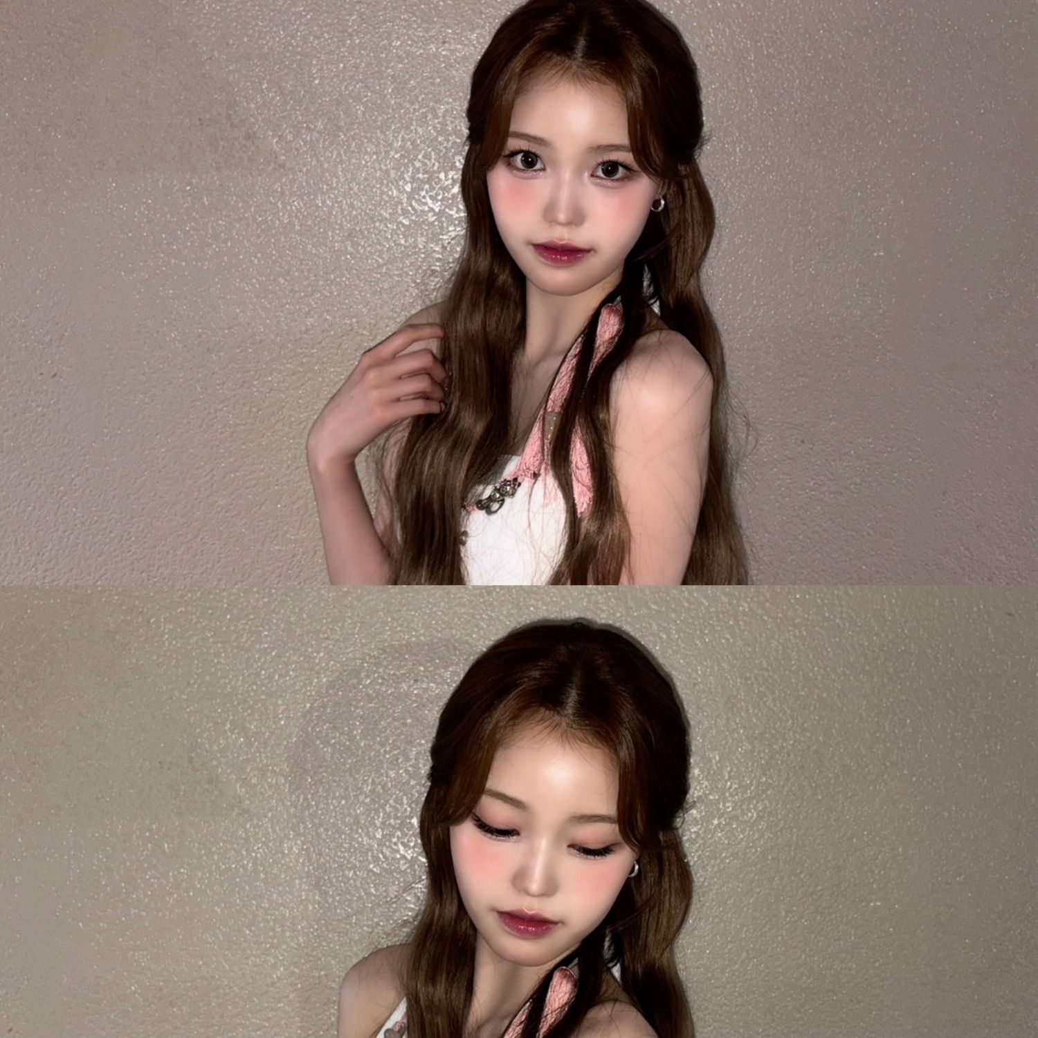 Behind-the-scenes cut of Jeong Saebi (izna)