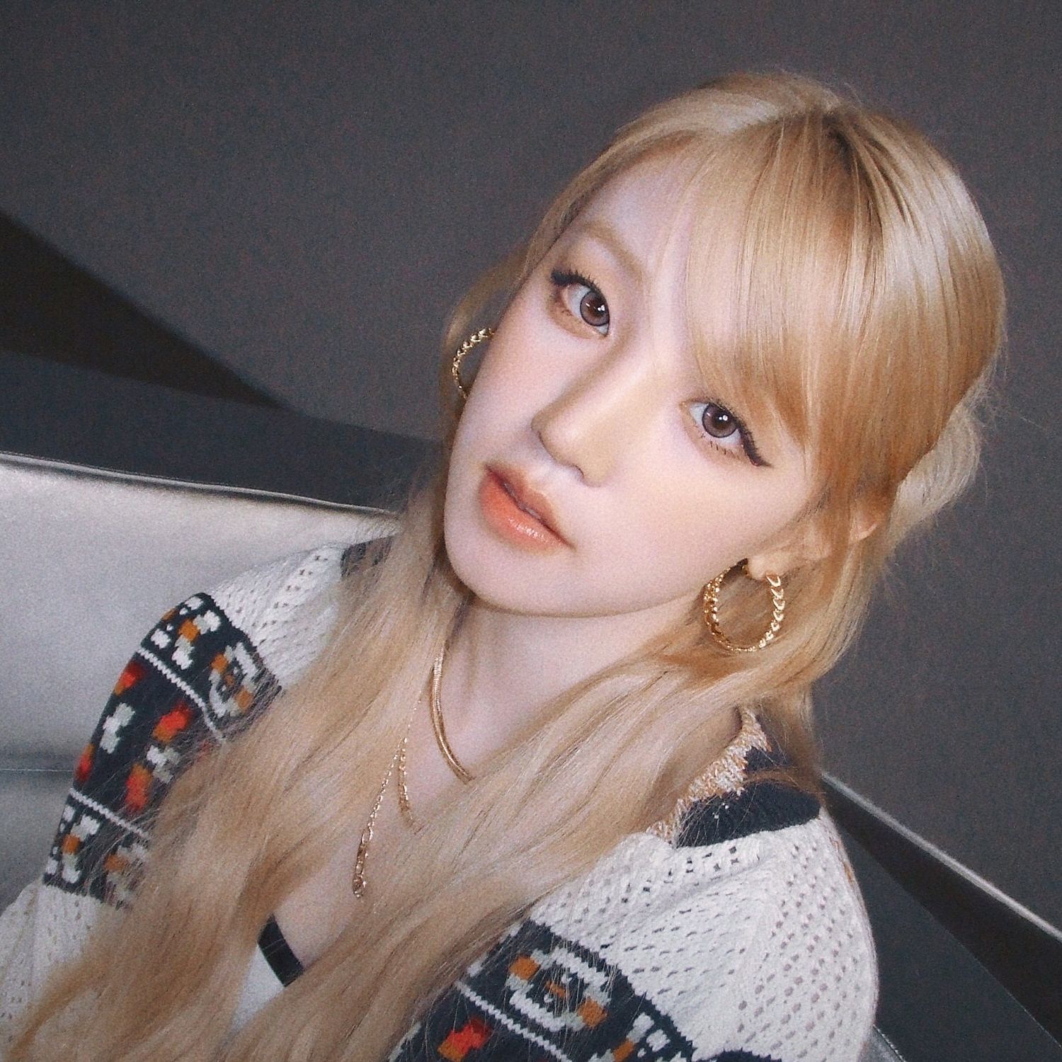 Recent activity shot of Yuqi (i-dle)