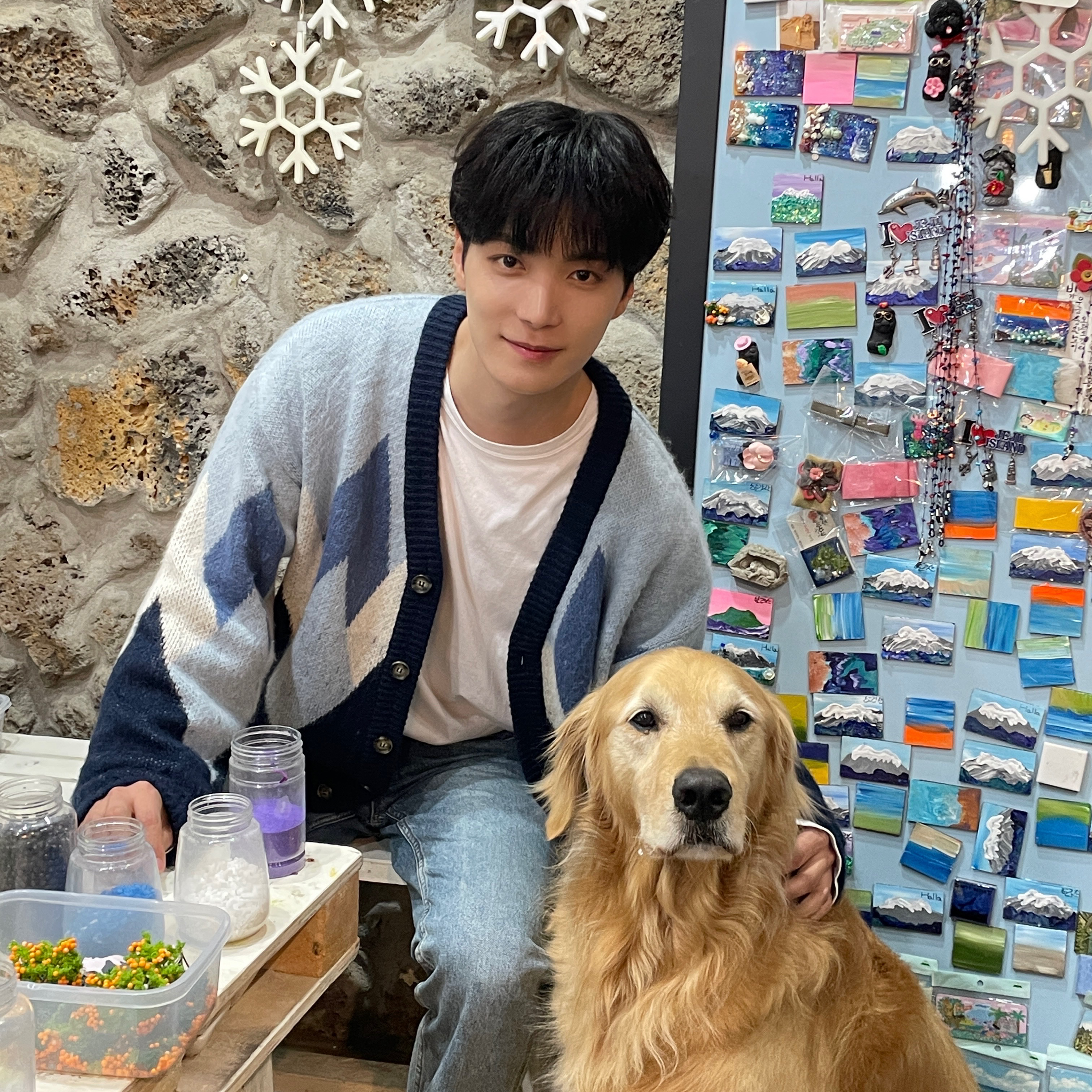 Behind-the-scenes cut of Kim Jonghyeon