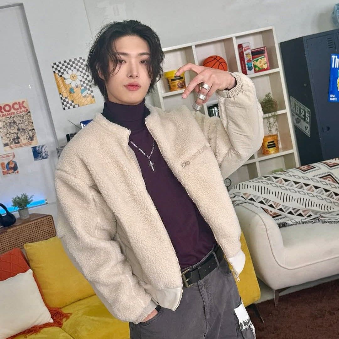 A moment captured by Mingi (ATEEZ)'s fan