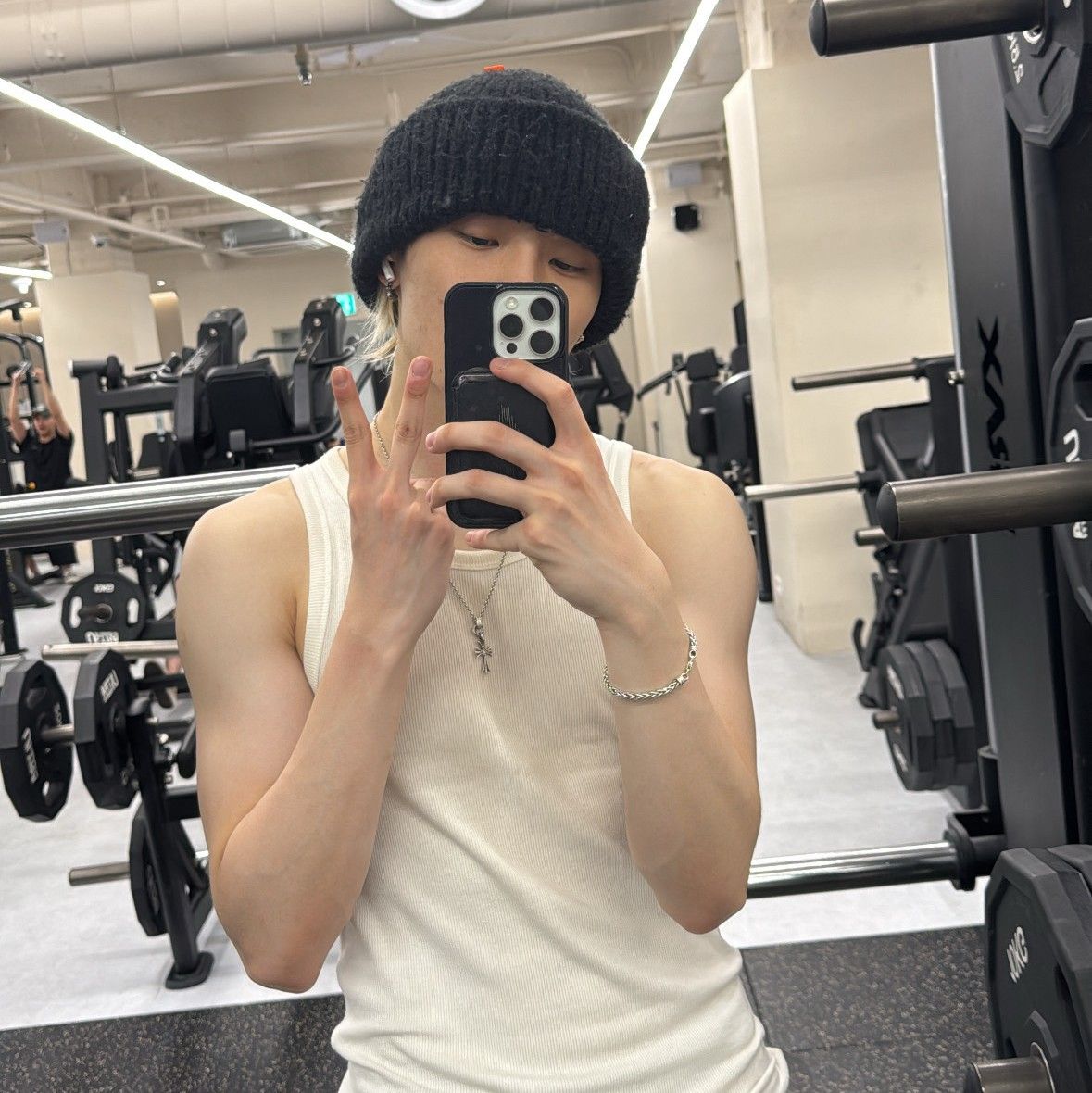 Recent activity shot of Junhyeok (TNX)