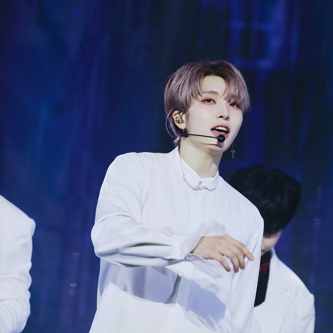 Recent activity shot of Seoho (ONEUS)