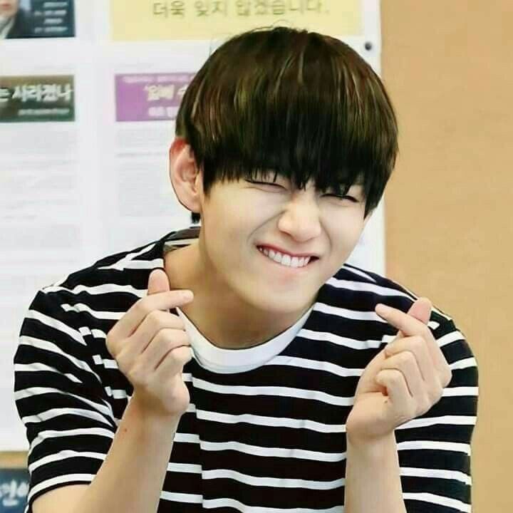 A moment captured by V (BTS)'s fan